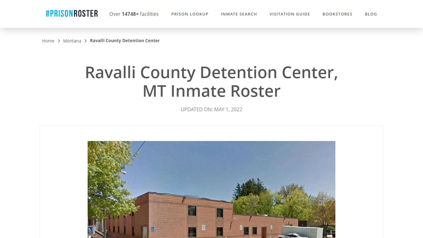Ravalli County Detention Center, MT Inmate Roster